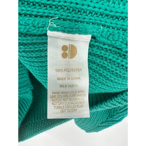 DotDotSmile Girls Long Sleeves Blue Green Knit Sweater Size 3/4 New With Tags - Picture 3 of 4